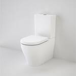 Wall-faced toilet suite.